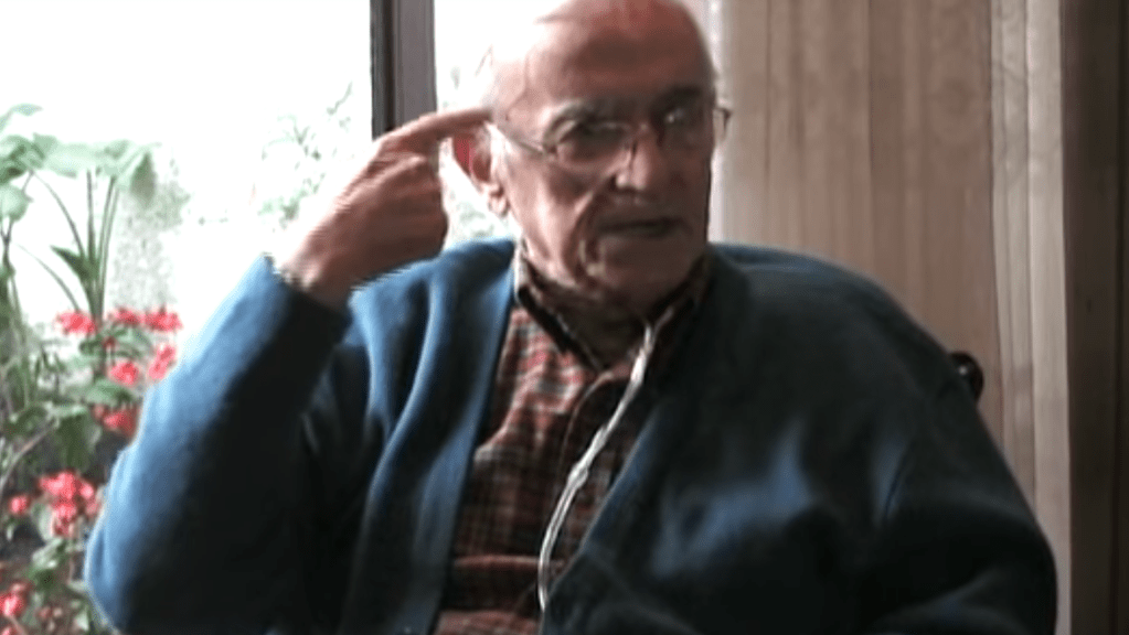 Pedro José Sarmiento, sobreviviente de la masacre de Pozzetto