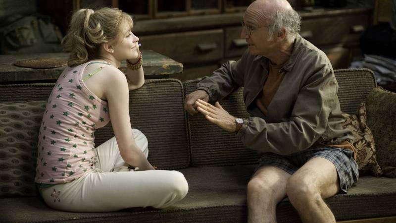 Whatever Works  Evan Rachel Wood y Larry David  Foto promocional del filme