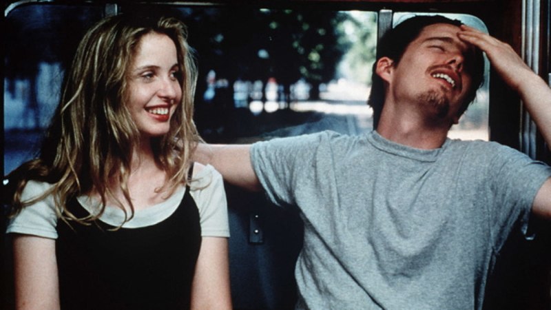 Ethan Hawke y Julie Delpy en Before Sunrise