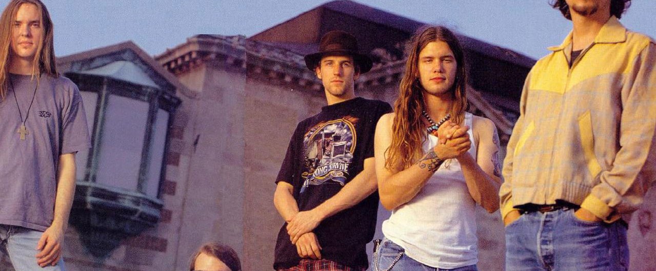Blind Melon, Shannon Hoon, segundo de derecha a izquierda